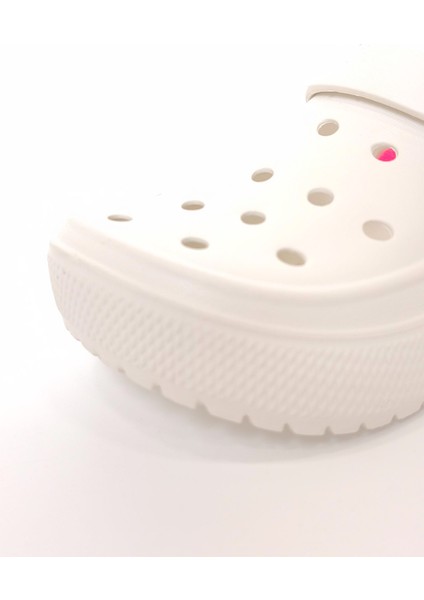 Neon Tabanlı Kapalı Eva Terlik Beyaz indirimleri