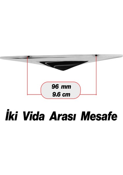 Mobilya Çekmece Mutfak Dolabı Dolap Kulpları Kulbu Kulpu Krom Renk Metal Kulp 96 mm - 9.6 cm fiyatları