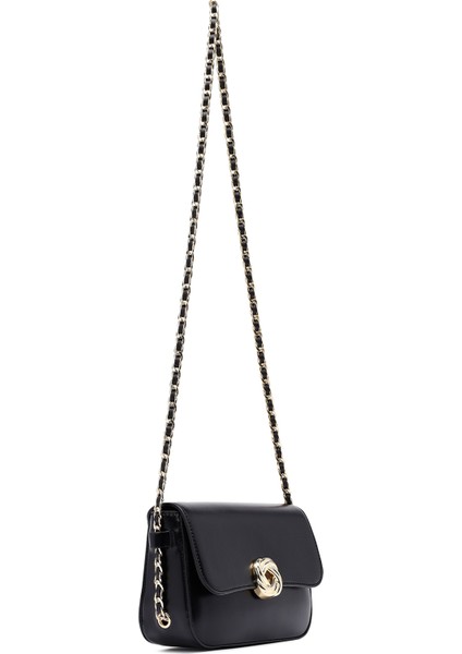 Kadın Siyah Uzun Askılı Kol Çantası 25ABD280016