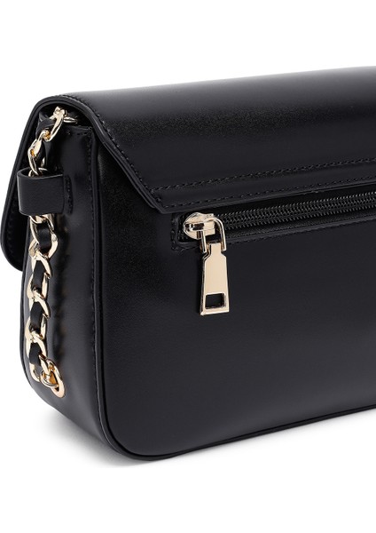 Kadın Siyah Uzun Askılı Kol Çantası 25ABD280016