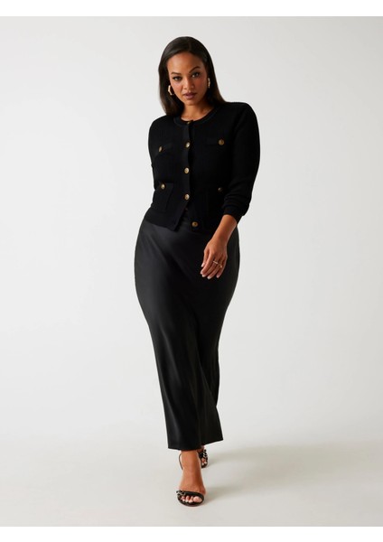 Sibilla Kadın Siyah Kalem Etek W5YD55WF1T2-JBLK