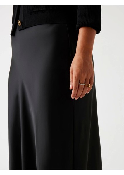 Sibilla Kadın Siyah Kalem Etek W5YD55WF1T2-JBLK