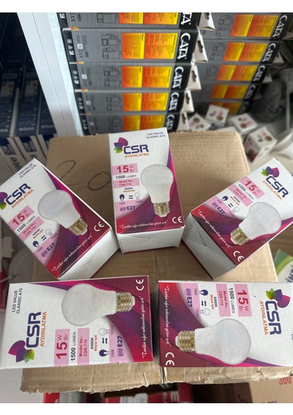 15WATT LED Ampül 5 Ad Gönderim fiyatları