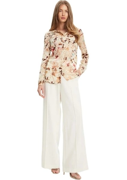 Clouis Kadın Çok Renkli Relaxed Fit Gömlek W5YH0XWDW82-P1MN