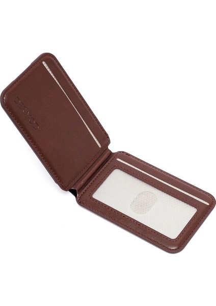Erkek Kahverengi Deri Cüzdan 000A2D361618