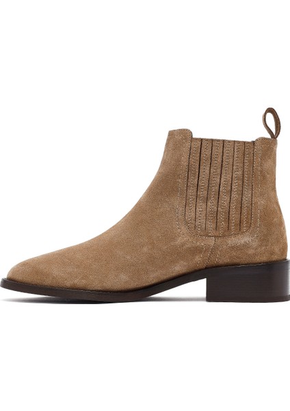 Kadın Vizon Süet Deri Chelsea Bot 25AFD152810 fiyatları