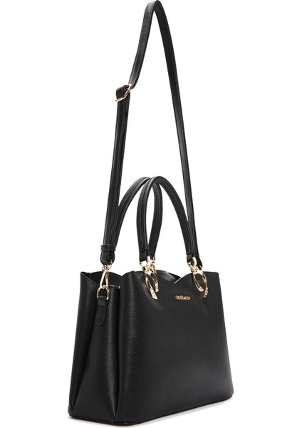 Kadın Siyah Uzun Askılı Kol Çantası 25ABD2807FT