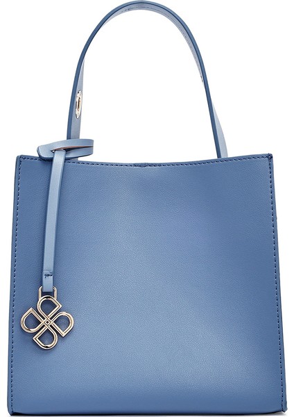 Kadın Mavi Aksesuarlı Kol Çantası 25ABD281118