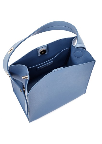 Kadın Mavi Aksesuarlı Kol Çantası 25ABD281118 indirimleri