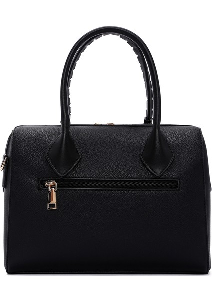 Kadın Siyah Uzun Askılı Kol Çantası 25WBD282718 indirimleri