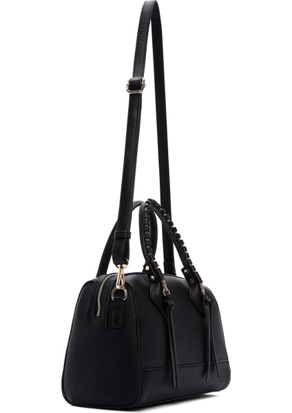 Kadın Siyah Uzun Askılı Kol Çantası 25WBD282718