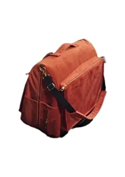 Anne Bebek Çantalı Babynest Bebek Çantası Taşına Bilir Ebeveyn Yanı Reflü Yatağı Kiremit