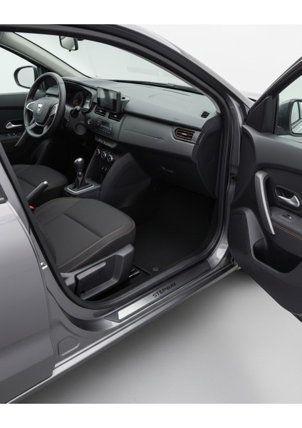 Dacia Sandero 2 Stepway Krom Kapı Eşik Koruması 2013 Üzeri 4 Parç fiyatları
