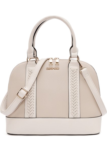 Kadın Krem Uzun Askılı Klasik Kol Çantası 25ABD2809FT