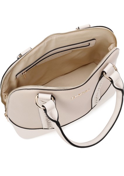 Kadın Krem Uzun Askılı Klasik Kol Çantası 25ABD2809FT