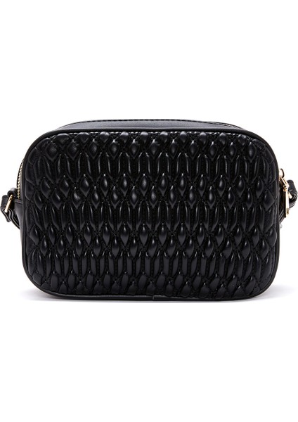 Kadın Siyah Kapitone Çapraz Çanta 25ABD280418 fırsatları