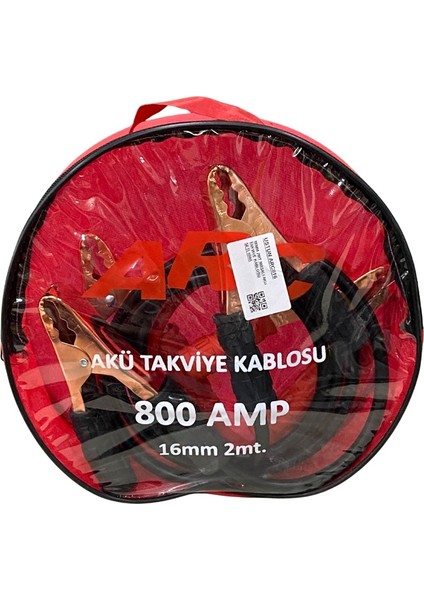 AKÜ TAKVİYE KABLOSU 800 AH 16 MM TAKIM (2 MT) modelleri