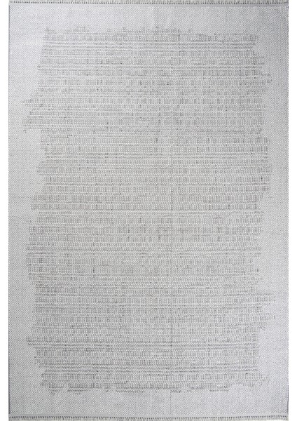 Pinal Kolekisyonu 1116 Gri Yumuşak Dokulu Bukle Salon Antre Mutfak Halı Yolluk