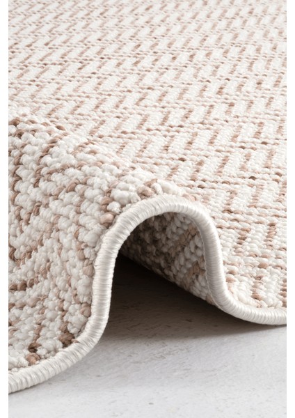 Pinal Kolekisyonu 1110 Taba Yumuşak Dokulu Bukle Salon Antre Mutfak Halı Yolluk fırsatları