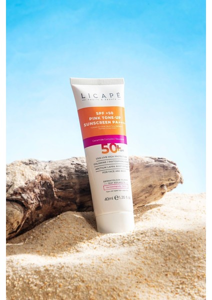 SPF 50+ Güneş Kremi 40 ml – Tüm Cilt Tiplerine Uygun, Yüksek UVA/UVB Koruma, Ton Eşitleme ve Nemlendirme