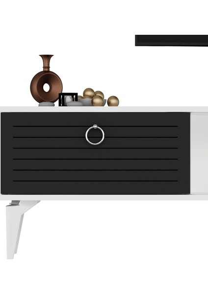 Arona Tv Sehpası (Alt Modül) Beyaz-Antrasit fırsatları