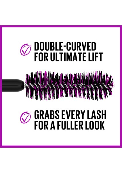 Falsies Lash Lift Ultra Black Büyük Boy Maskara – Hacim, Kıvırma ve Uzatma ile Profesyonel Kirpik Lifting Etkisi