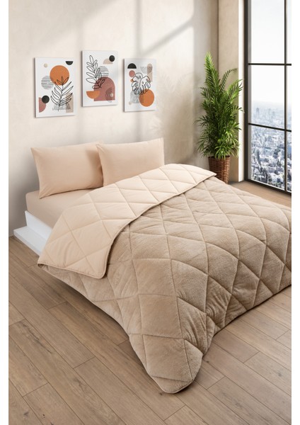 Çift Kişilik Wellsoft Yorgan Uyku Seti - Lastikli Çarşaflı 2 Yastık Kılıflı Çift Kişilik Uyku Seti fiyatları