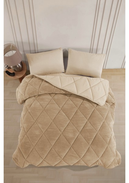 Çift Kişilik Wellsoft Yorgan Uyku Seti - Lastikli Çarşaflı 2 Yastık Kılıflı Çift Kişilik Uyku Seti indirimleri