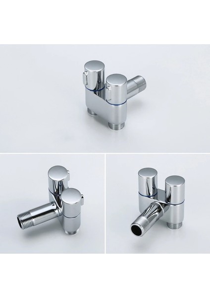 Banyo Bide Basınçlı Püskürtücü Taharet Musluğu Klozet Hortumu Krom Renk Ithal 7 Yıl Garantili