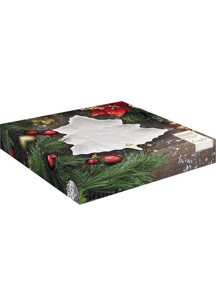 Porselen Tabak 22,0X22,0 cm - Beyaz fiyatları