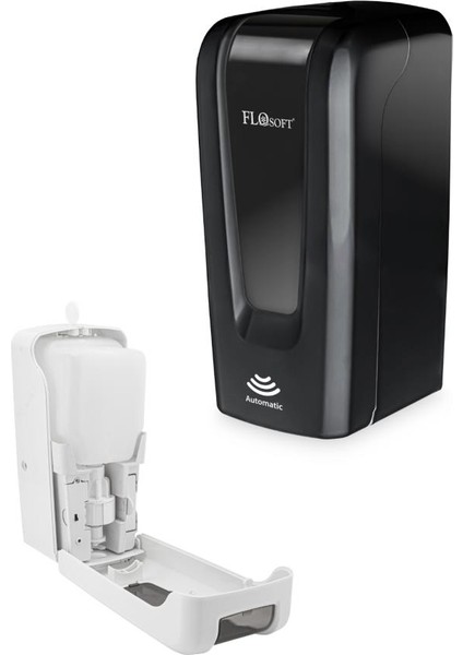 Sensörlü Sıvı Sabunluk ve Dezenfektan Verici 1000ML, Fotoselli Otomatik Sabunluk F052S Siyah modelleri