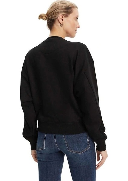 Hotfix Kadın Siyah Sweatshirt W5YQ07KB681-JBLK fiyatları