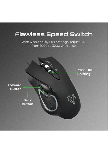 Vendetta Kablolu Oyun Klavyesi ve Fare, Rainbow Arka Plan Aydınlatması, 104 Tuş, Programlanab modelleri