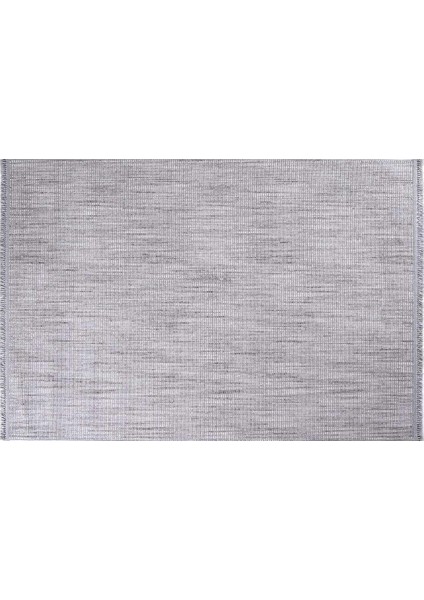 Pinal Kolekisyonu 1005 Gri Yumuşak Dokulu Bukle Salon Antre Mutfak Halı Yolluk