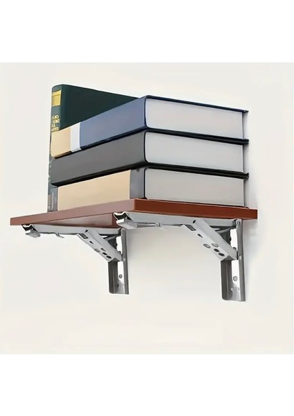 Kademeli Katlanabilir Masa Konsolu Duvara Monte Metal Raf Ayağı, Masası ve Sehpa Montaj Aparatı modelleri