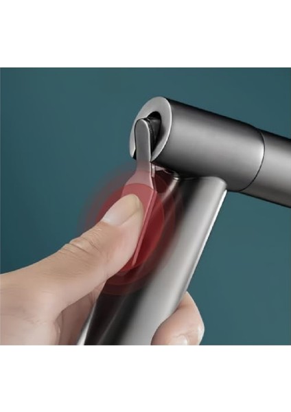 Banyo Bide Basınçlı Püskürtücü Taharet Musluğu Klozet Hortumu Antrasit indirimleri