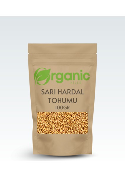 Sarı Hardal Tohumu 100GR. Elenmiş & Katkısız Taze Mahsül