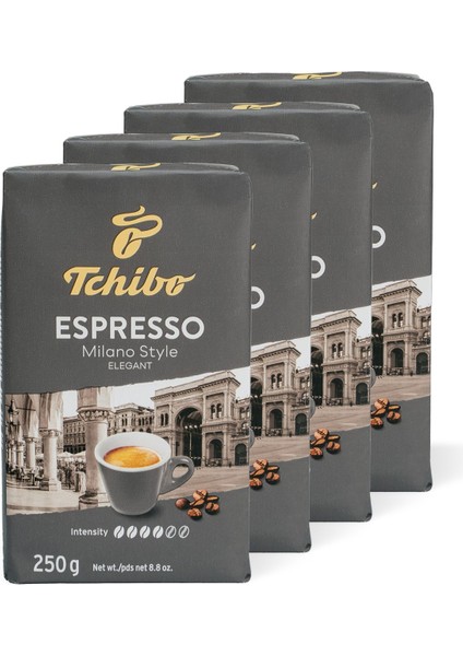 Espresso Milano Öğütülmüş Kahve 4X250 G