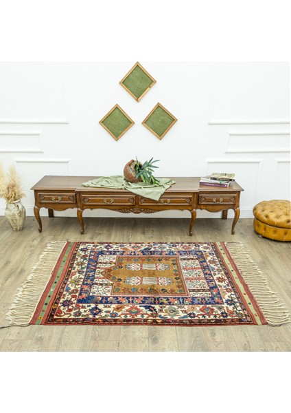 Bukan El Dokuma Dazkırı Halısı 128X147 cm fiyatları