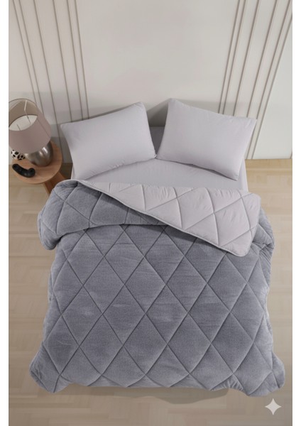 Tek Kişilik Wellsoft Yorgan Uyku Seti - Lastikli Çarşaflı Yastık Kılıflı Tek Kişilik Uyku Seti indirimleri