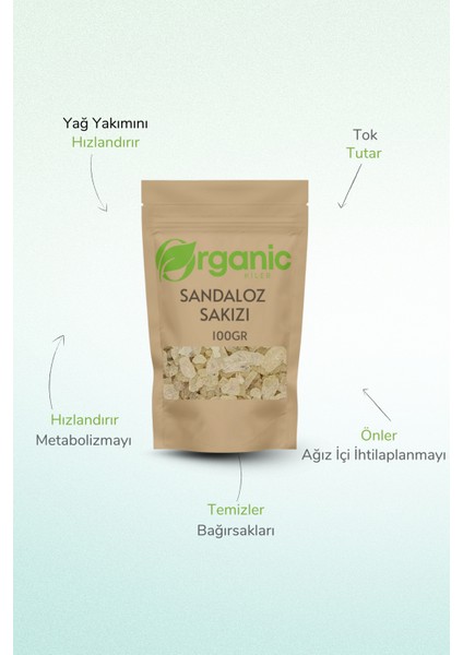 Sandaloz Sakızı 100 gr Doğal ve Katkısız fiyatları