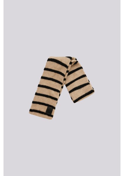 Bg Store Erkek Çocuk Çizgili Atkı