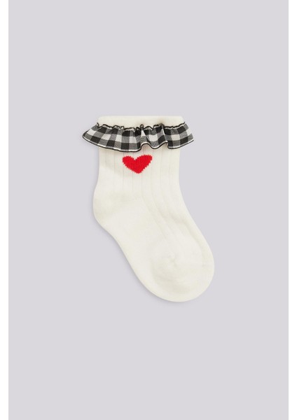 Bg Store Kız Bebek Beyaz Çorap fiyatları