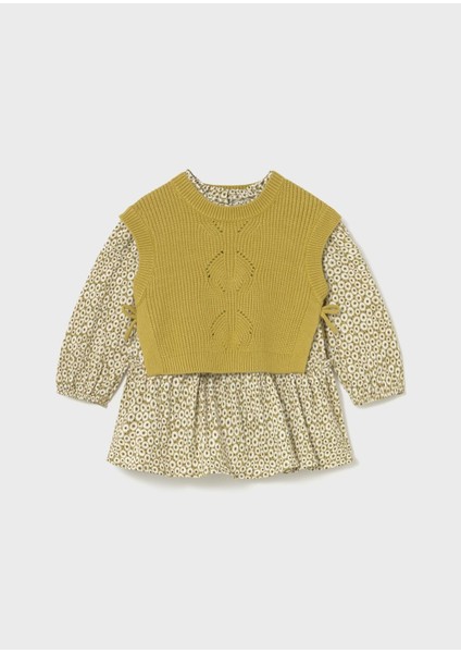 Kız Bebek Elbise ve Yelek fiyatları