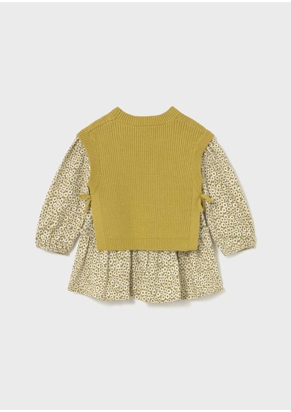 Kız Bebek Elbise ve Yelek modelleri