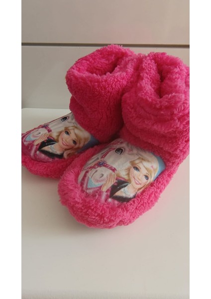 My Baby Kumsal Çizgi Film Kahramanı ( Panduf ) Kız Çocuk Ev Botu Kaydırmaz Taban