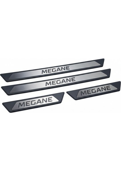 Renault Megane 4 Sd Krom Kapı Eşik Koruması 2016 Üzeri 4 Parça modelleri