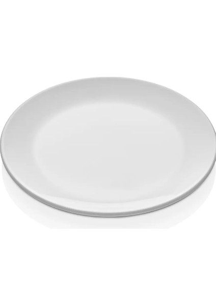 D3123.PW - Diamond 6'lı Beyaz Yuvarlak Servis Tabak Seti 23 cm, Thermoset Melamin fiyatları