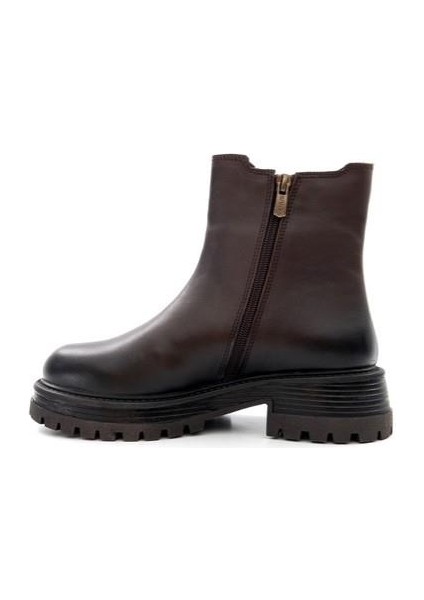 2554651K Kadın Hakiki Deri Fermuarlı Chelsea Bot fırsatları