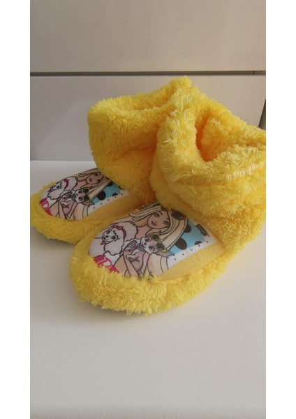 My Baby Kumsal Çizgi Film Kahramanı ( Panduf ) Kız Çocuk Ev Botu Kaydırmaz Taban